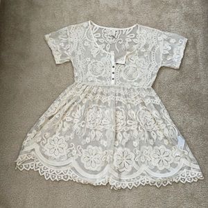 Forever 21 lace babydoll dress